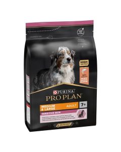 Purina Proplan Dog Medium&Large Adult 7+ Sensitive Skin Salmone 3 kg