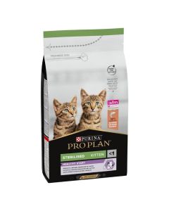 Purina Proplan Sterilised Kitten con Optistart Salmone 1.5 kg