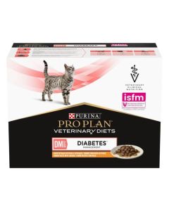 Purina Proplan PPVD Feline Diabete DM Bustine Pollo 10 X 85 g