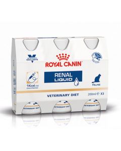 Royal Canin Vet Diet Cat Renal Liquid 3 x 200 ml
