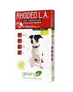 Rhodeo L.A cane medio (10 - 25 kg) 4 pipette