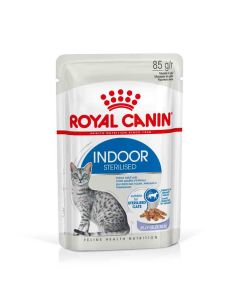 Royal Canin Feline Health Nutrition Indoor Sterilised gelatina 12 x 85 g