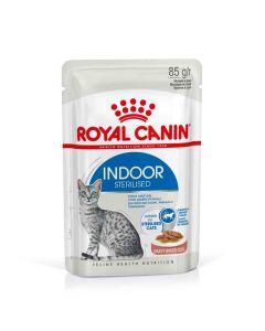 Royal Canin Feline Health Nutrition Indoor Sterilised salsa 12 x 85 g