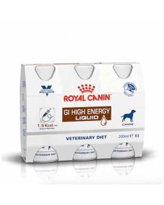 Royal Canin Vet Dog Gastrointestinal High Energy Liquid 3 x 200 ml