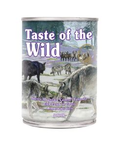 Taste of the Wild Sierra Mountain Scatoletta Cane 390 g