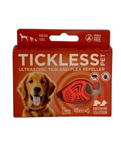 Tickless Pet Arancione a Pile
