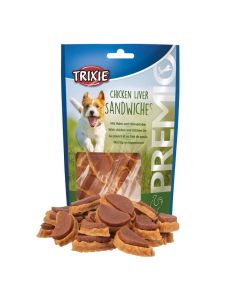 Trixie Premio Chicken Liver Sandwiches cane 100 g