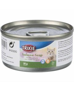 Trixie Zuppa pollo & salmone gatto 80 g