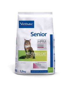 Virbac Veterinary HPM Senior Neutered Cat 1.5 kg- La Compagnie des Animaux