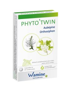 Wamine Phyto'Twin Biancospino Orthosiphon 30 cpr
