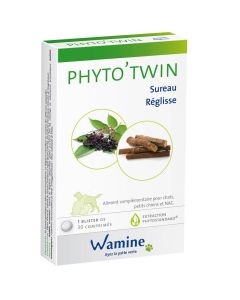 Wamine Phyto'Twin Sambuco Liquirizia 30 cps