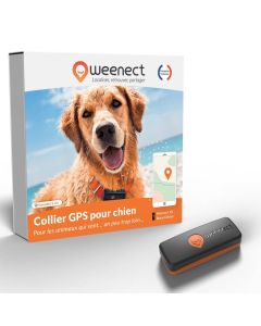 Weenect XS localizzatore GPS per cane nero
