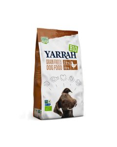 Yarrah Bio Crocchette senza cereali pollo / pesce Cane Adulto 10 kg