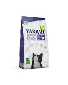 Yarrah Bio Crocchette senza cereali per Gatto Sterilizzato 700 g