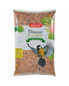 Zolux miscela di semi per uccelli da giardino 5 kg