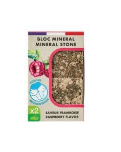 Zolux Pietra minerale Lampone per roditori 2 x 100 g