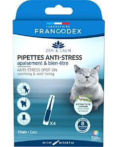 Francodex Pipette AntiStress Gatto x4