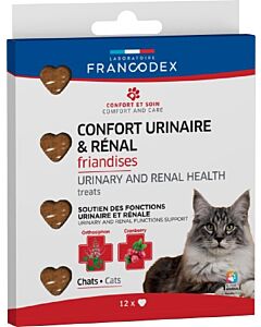 Francodex Snack Confort Urinario e Renale Gatto x12