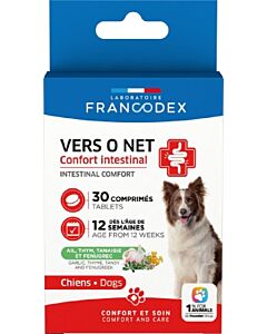 Francodex Compresse Vers o Net Cane 30 cps