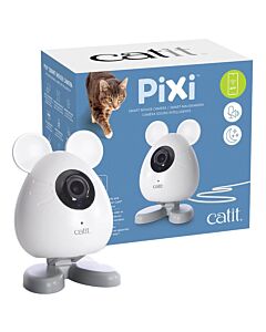 Cat It Pixi Smart Mouse Camera- Topolino smart bianco