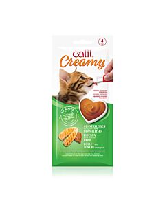 Cat It Creamy pollo e agnello gatto 4 x 10 g