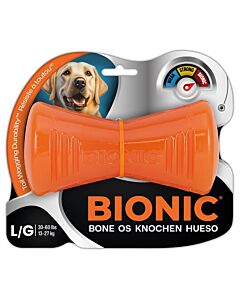 Bionic Giocattolo cane Bone arancio L