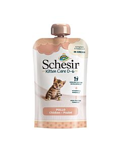 Schesir Kitten Care Crème Poulet Chaton 150 g
