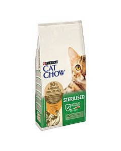 Purina Cat Chow Chat Stérilisé Dinde
