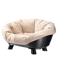 Ferplast Cuccia Sofà Throne 4 Nera 64 x 48 cm