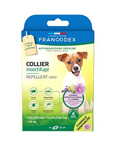Francodex Collier Insectifuge Chiot et Petit chien 35 cm