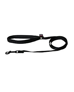 Martin Sellier Guinzaglio Nylon Nero 16 mm / 120 cm