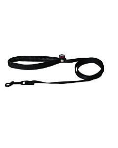 Martin Sellier Laisse Nylon Noir 25 mm / 120 cm