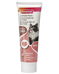 Beaphar Pâte au saumon beauté du pelage chat 100 g