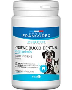 Francodex Compresse Dentali Cane e Gatto 60 cpr