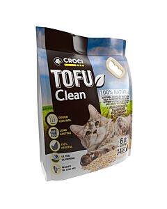 Croci Litière Tofu Clean chat 6 L