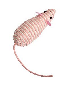 Bobby Giocattolo Topo Gatto Rosa 12 cm