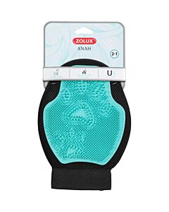 Zolux Anah Guanto da toelettatura Double Face 2 in 1 per cane