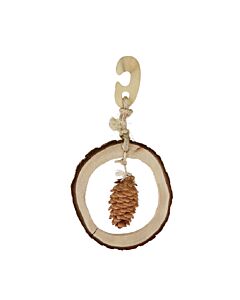 Bubimex Natale gioco in legno roditori 10 x 2 cm
