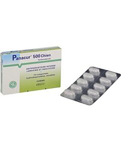 Panacur 500 Cane 10 Cpr