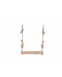 Bubimex altalena in legno per uccelli 30 cm