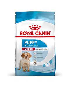 Royal Canin Puppy Medium 4 kg - La Compagnie des Animaux