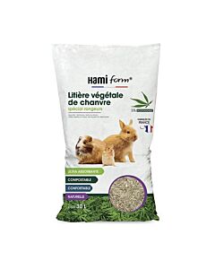 Hami Form Litière chanvre Rongeurs 30 L

