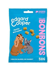 Edgard & Cooper small bites Snack salmone cane 50 g