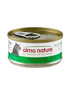 Almo Nature HFC Natural Tonno con mais per gatto 24 x 70 g