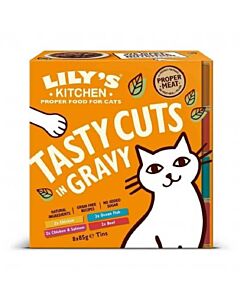 Lily's Kitchen Multipack Tasty Cuts Gatto 8 x 85 g