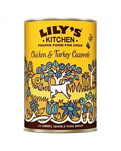 Lily's Kitchen Cane Casseruola Pollo Tacchino 6 x 400 g