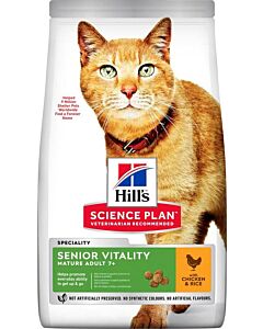 Hill's Science Plan Feline Senior Vitality Pollo7 kg