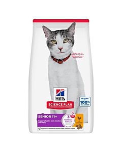 Hill's Science Plan Feline Senior 11+ Poulet 3 kg

