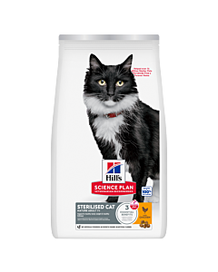 Hill's Science Plan Feline Mature Adult 7+ Sterilised Poulet 3 kg

