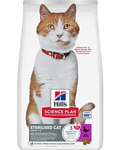 Hill's Science Plan Chat Adult Sterilisé canard 10 kg

